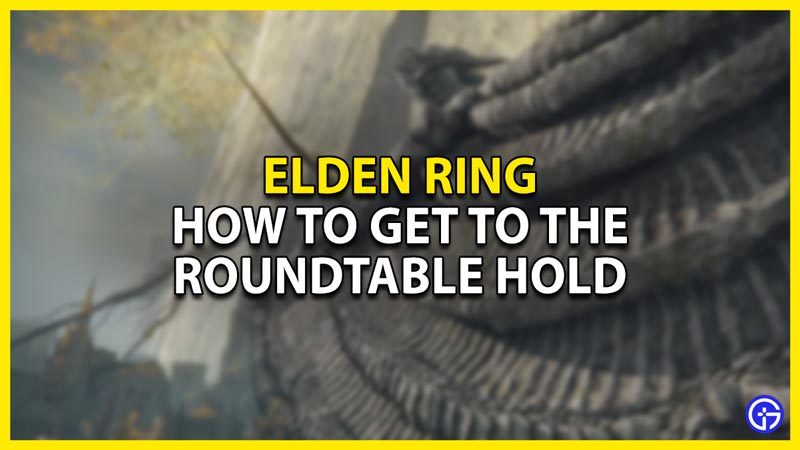 How To Get To & Leave The Roundtable Hold In Elden Ring