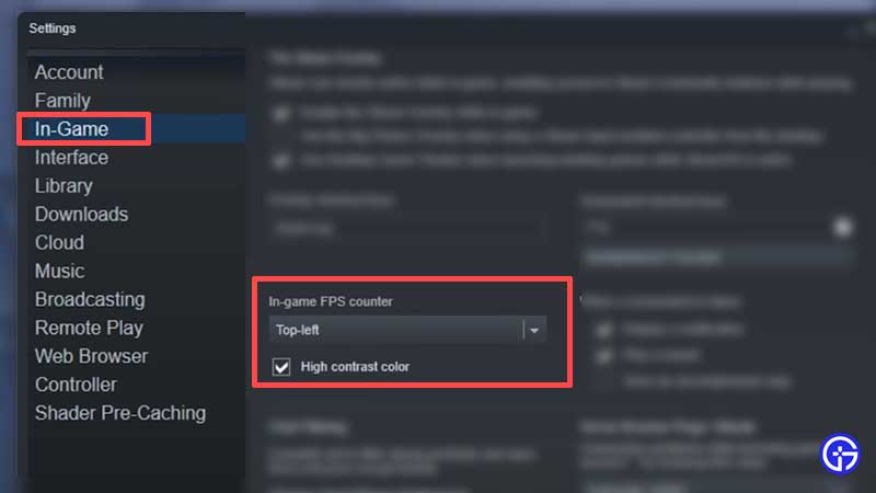 how to see fps counter lost ark via steam overlay