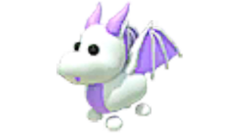 lavender dragon pet in adopt me