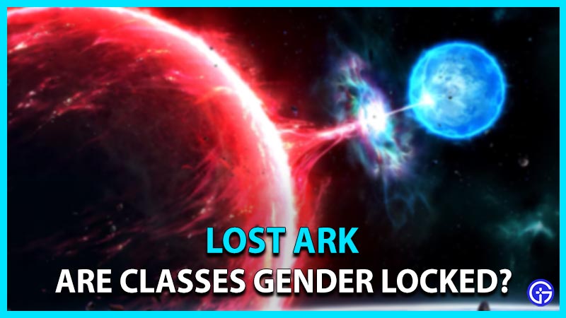 lost ark are classes gender locked