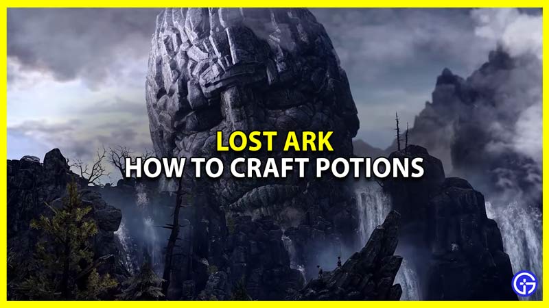how to craft potions in lost ark