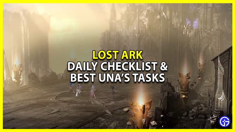 lost ark daily checklist