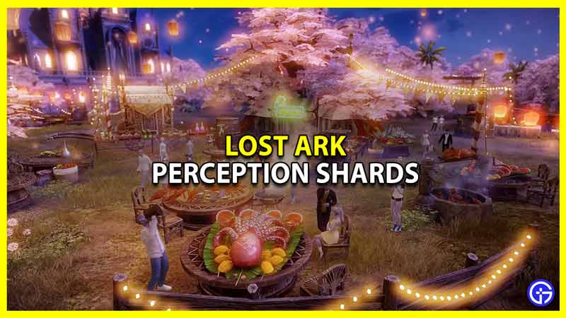 what are perception shards in lost ark