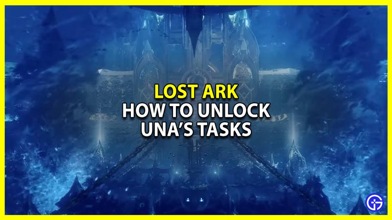 unlock and check unas tasks in lost ark