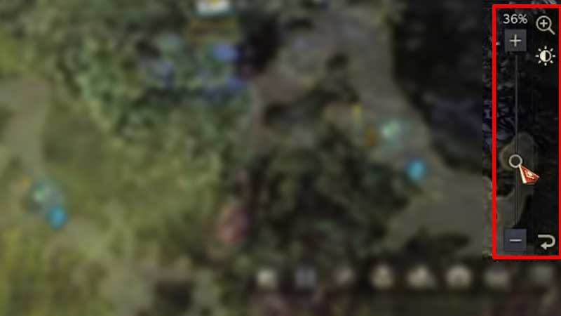 minimap opacity zoom