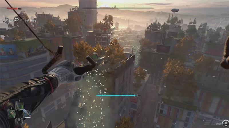 paragliding in dying light 2 stay human