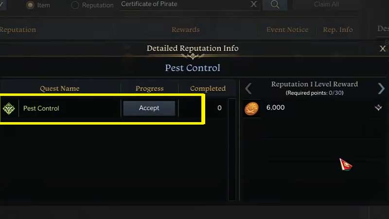 pest control quest astray