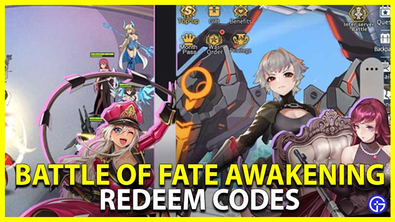 Battle of Fate Awakening Code