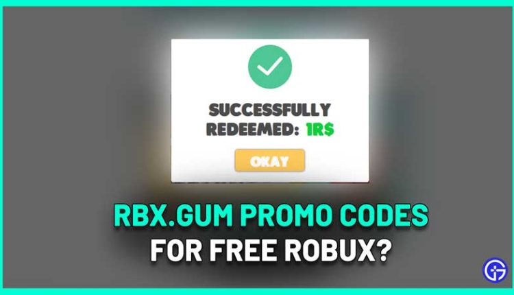 6. RBXGum Promo Codes for Roblox - wide 1