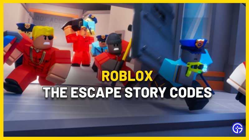 Roblox The Escape Story Codes