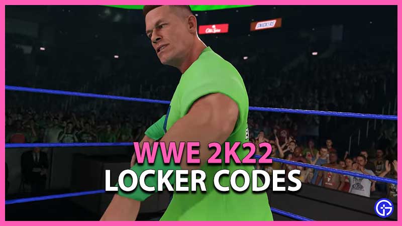 WWE 2K22 Locker Codes