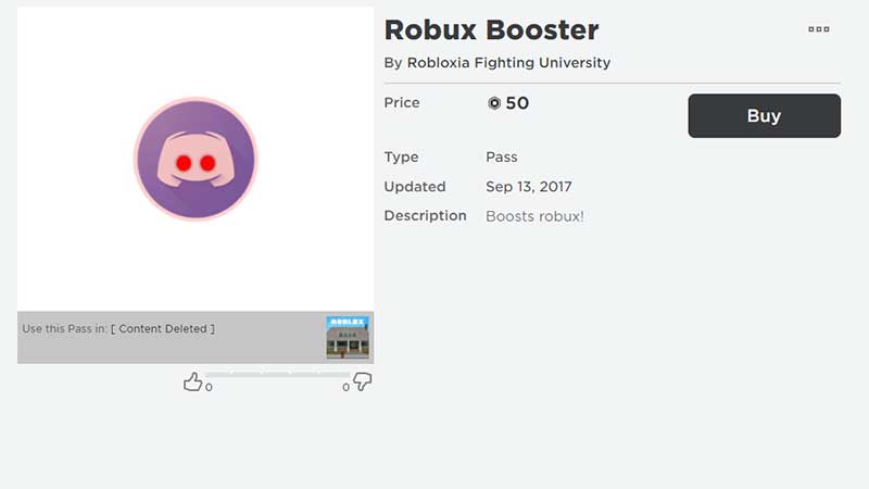 what is roblox robux booster
