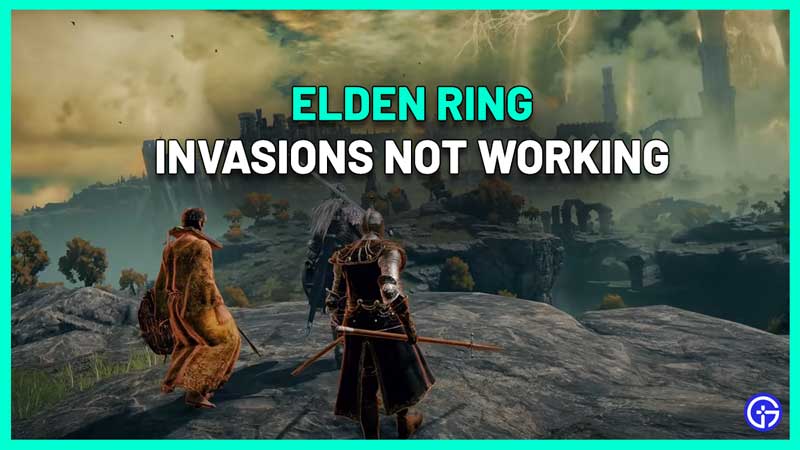 elden ring cant invade fix
