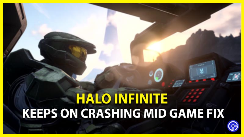 halo infinite crashing mid game