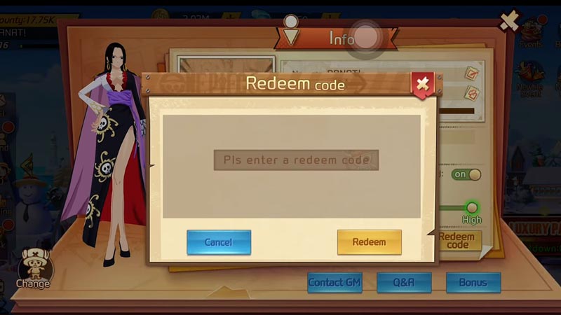 how to redeem bounty pirates codes