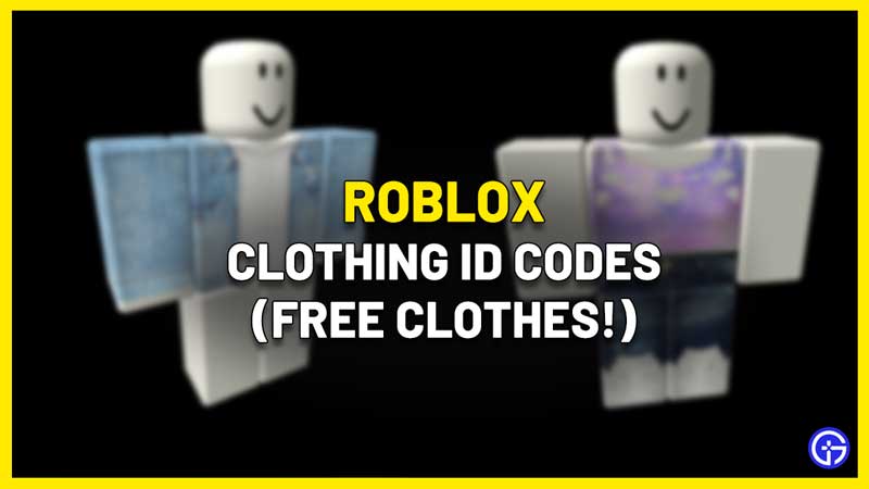 Roblox Shirt ID codes in September 2023: Free Shirts, Shoes, Jackets & more  : r/CharlieINTEL