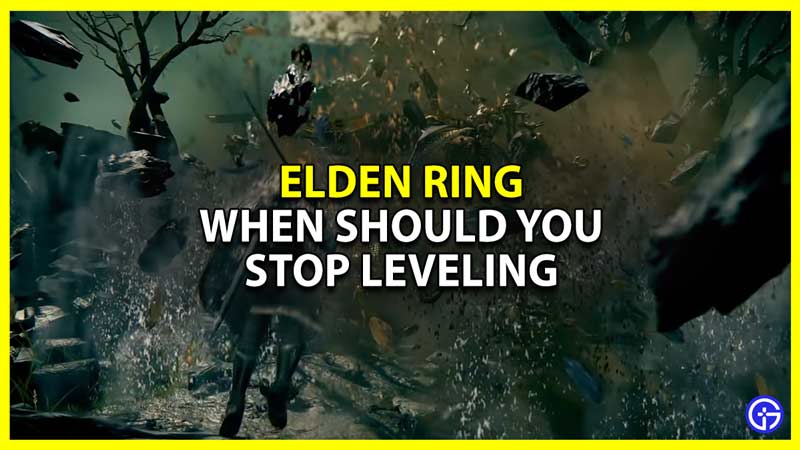 elden ring when should you stop leveling