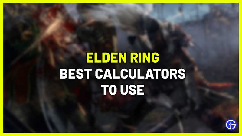 Beste Elden Ring Calculator