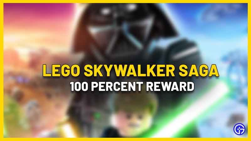 LEGO Skywalker Saga 100 percent reward