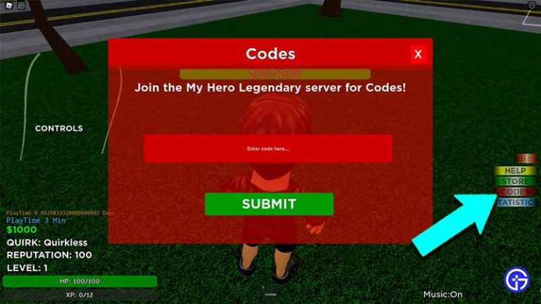 Roblox My Hero Legendary Codes (September 2023) - Gamer Tweak