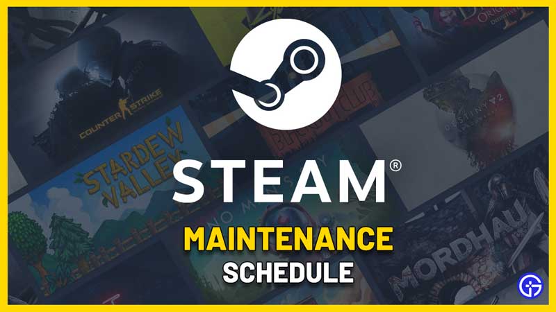 Steam current server status and maintenance schedule