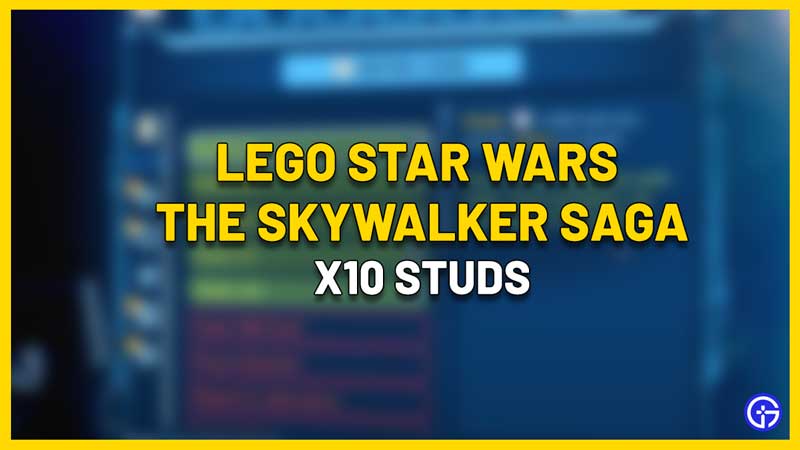 studs x10 cheat code legos tar wars skywalker saga