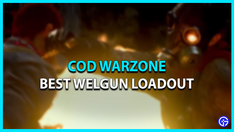 best welgun loadout cod warzone