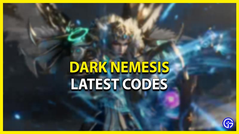 all dark nemesis codes