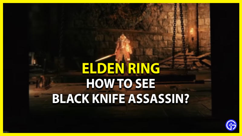 how to see black knife assassin elden ring