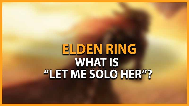 Fans Are Singing Praises About Elden Ring Player 'Let me solo her