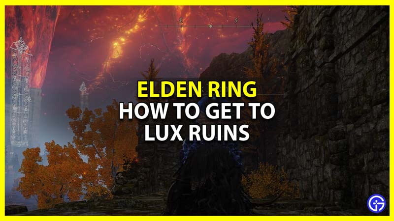 elden ring what to do in lux ruins