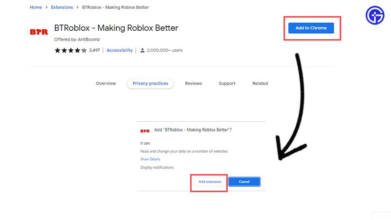 BTRoblox Making Roblox Betterin Chrome with by