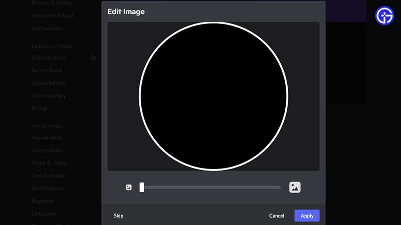 how to get invisible profile picture discord