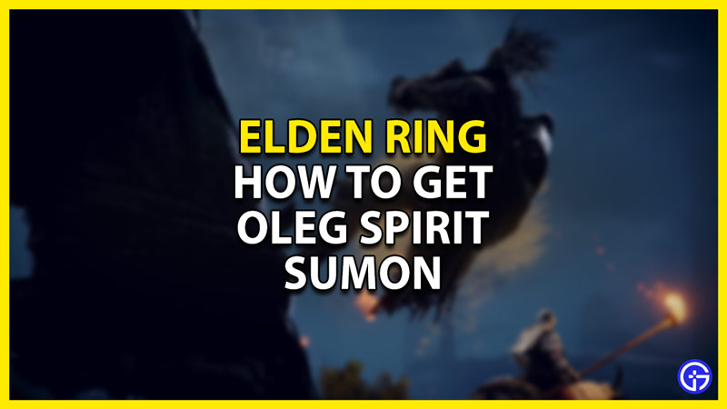 how to get the banished knight oleg spirit summon in elden ring