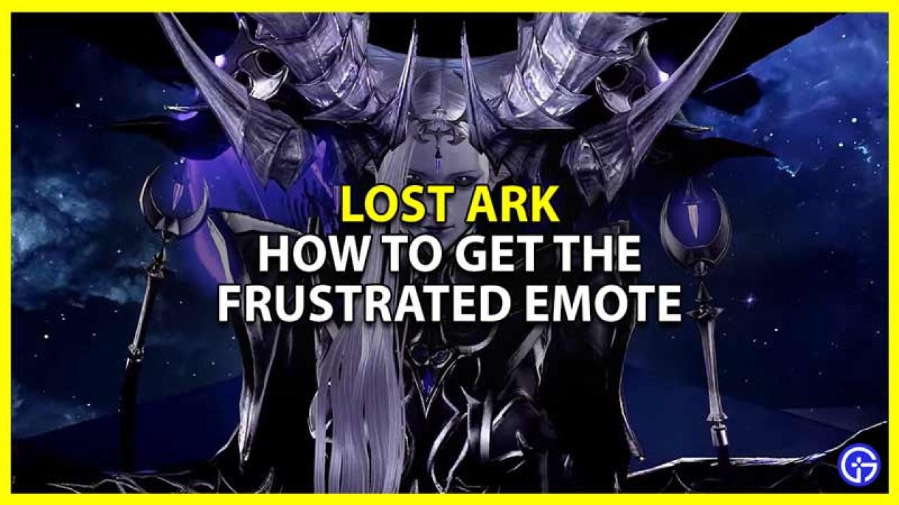 How To Get The Frustrated Emote In Lost Ark Location Gamer Tweak