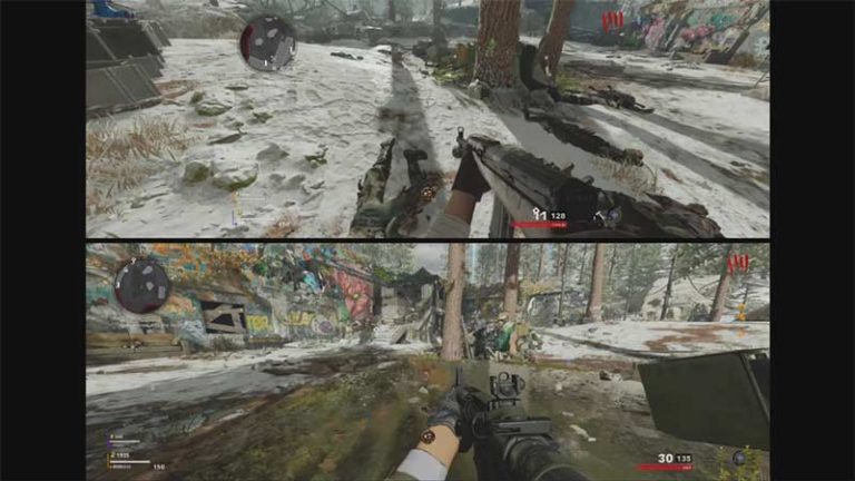 how to play split screen on call of duty ww2 zombies