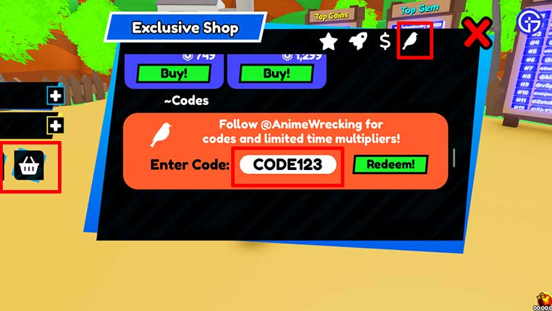 how to redeem Anime Wrecking Simulator Codes