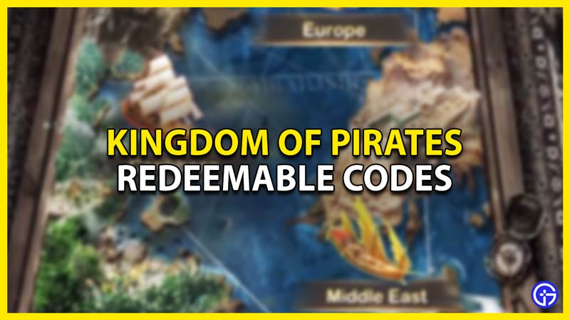 kingdom of pirates codes