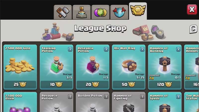 How To Get League Medals In Coc?