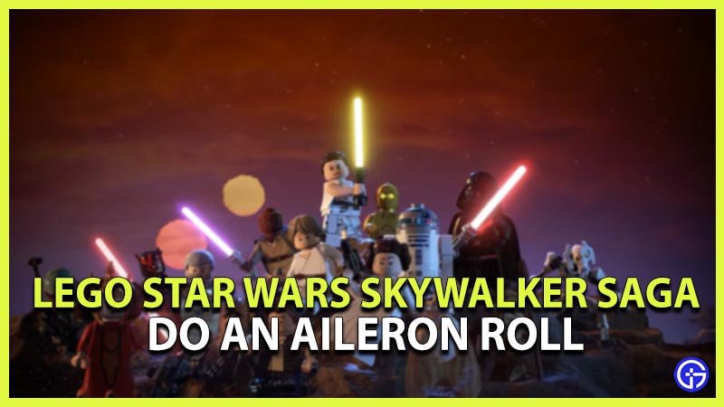 aileron roll lego star wars skywalker saga