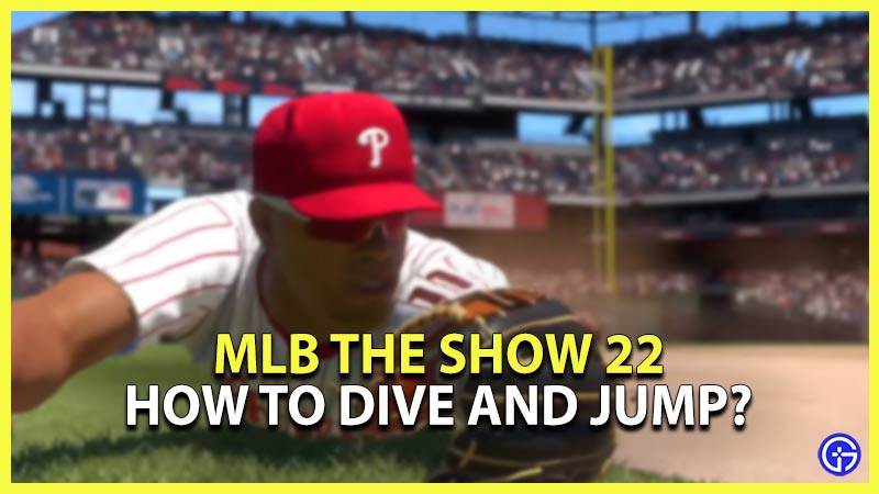 how to dive jump mlb the show 22