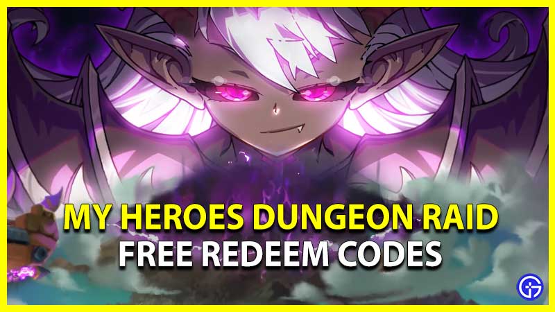 My Heroes: Dungeon Raid codes – have a freebie