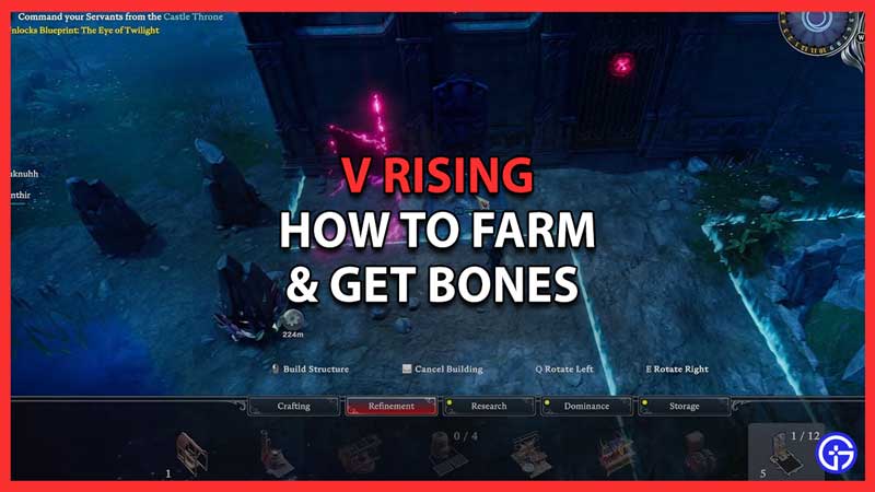 Farm Bones in V Rising