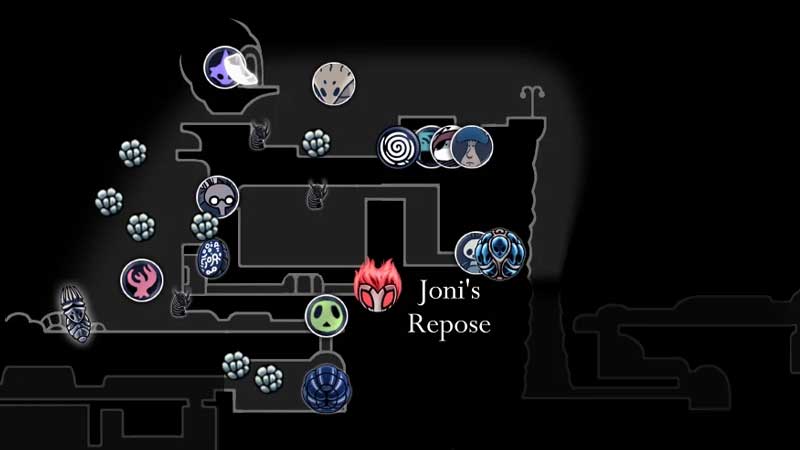 Hollow Knight Full Interactive Map with Areas