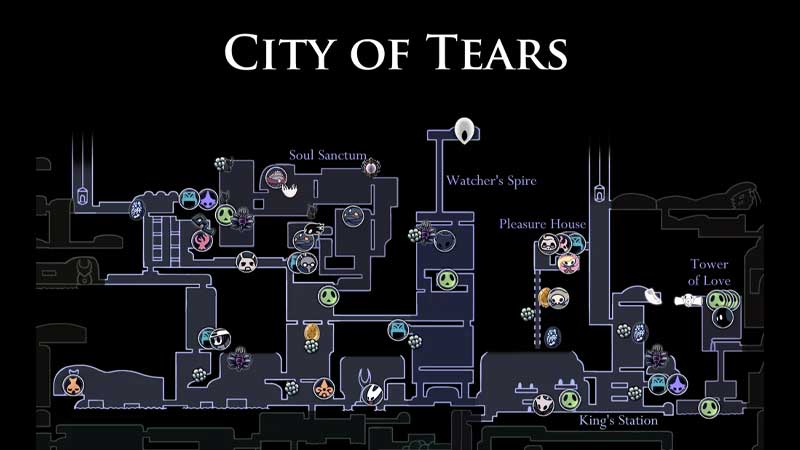 Map of the City of Tears