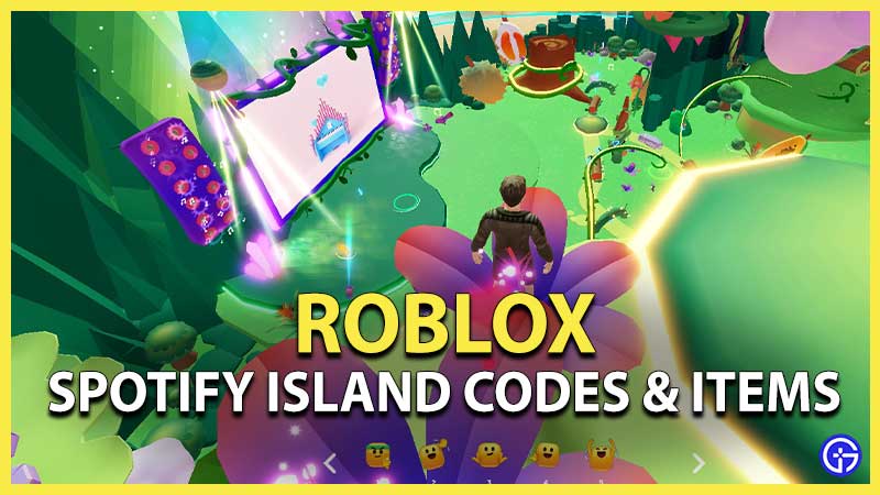 Roblox Spotify Island Promo Codes Items