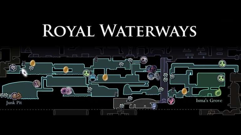 hollow knight royal waterways map