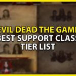 best support characters tier list in evil dead the game