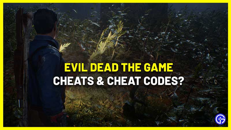 evil dead game cheats