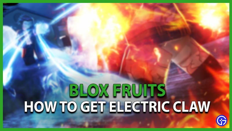 roblox blox fruits how to get electric claw fighting style